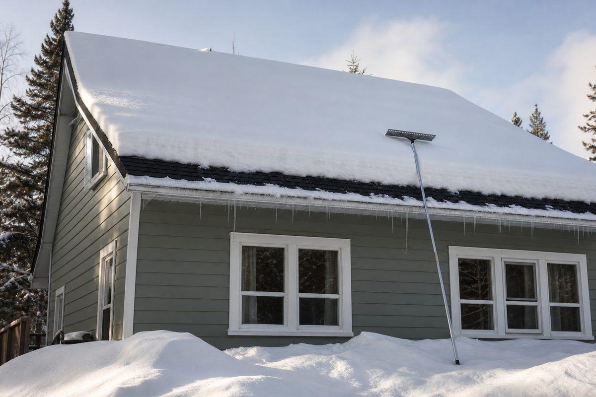 Roof Snow Removal in Thunder Bay